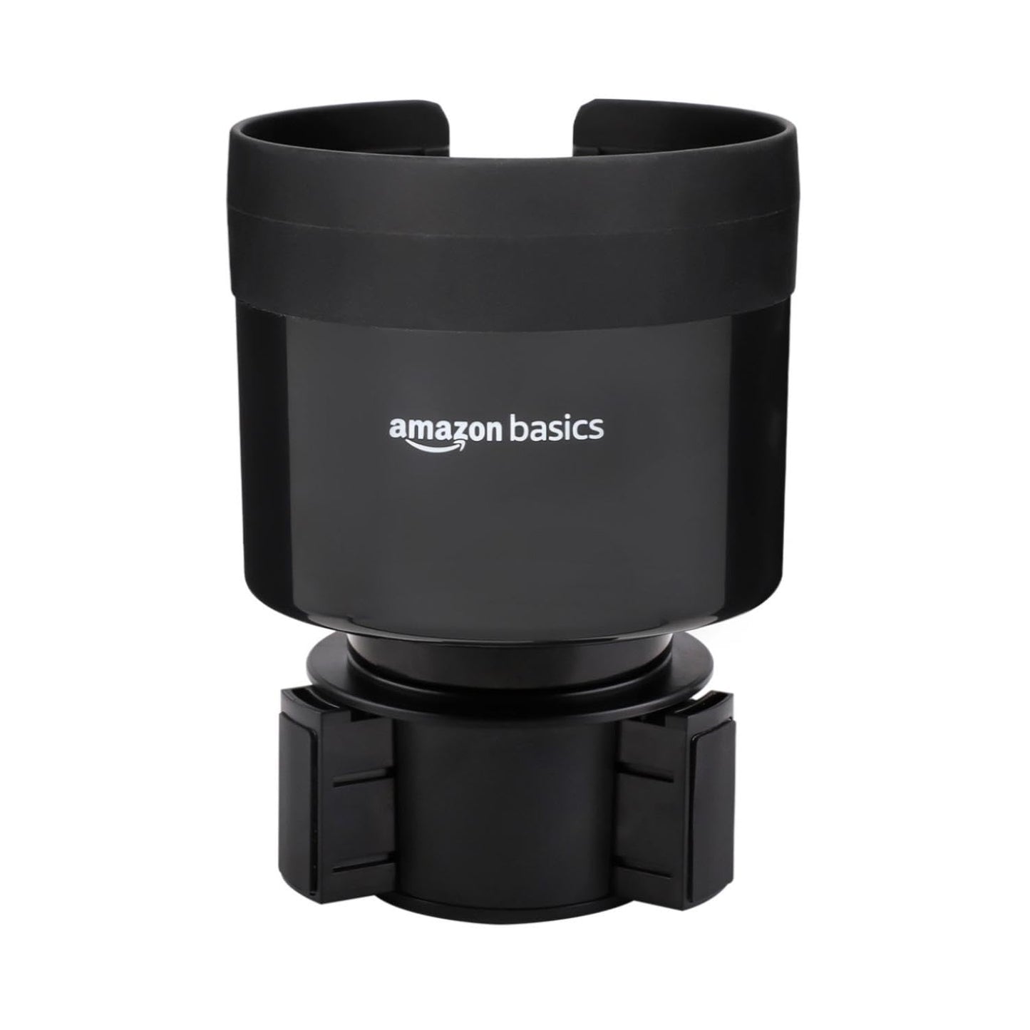 Amazon Basics Adjustable Car Cup Holder Expander – Black