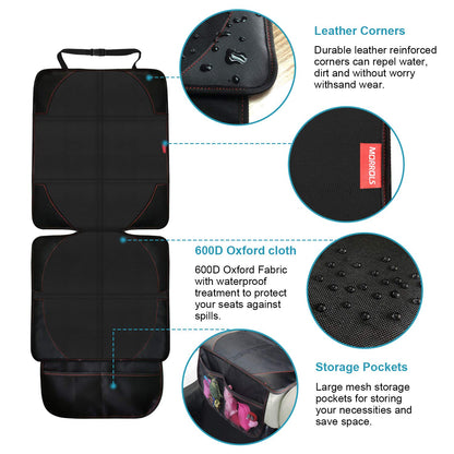 MORROLS Waterproof Car Seat Protectors for Kids & Pets