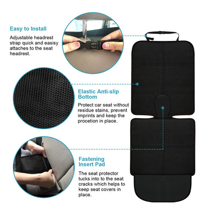 MORROLS Waterproof Car Seat Protectors for Kids & Pets